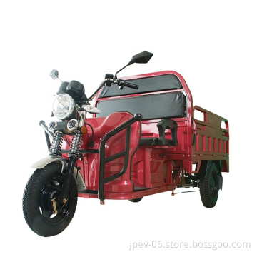 Jinpeng ad alta potenza agricolo a batteria a batteria triciclo cargo elettrico
